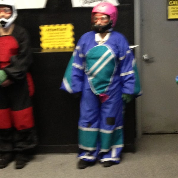 Photo taken at Vegas Indoor Skydiving by Luz on 12/28/2012