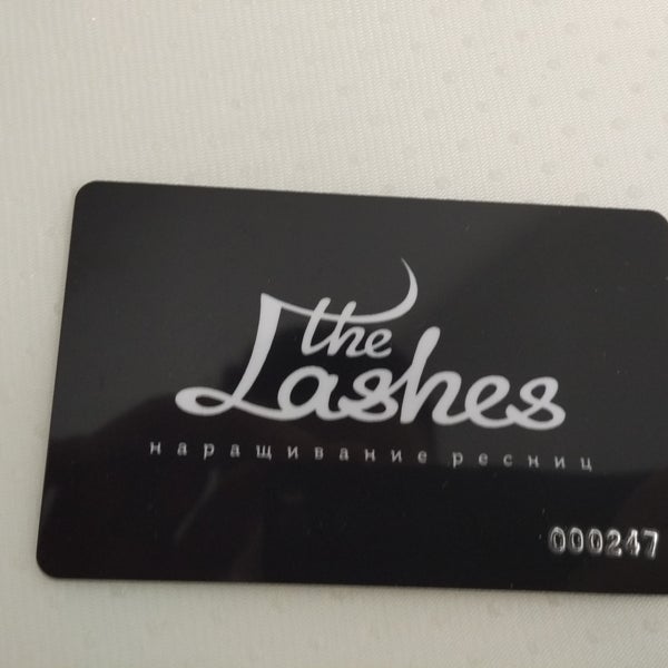 Лайфхак: Если Вы здесь впервые,  то администратор выдает The Lashes Card,  на которую 💧бонусы ща каждый визит и приведенных подруг😊😉