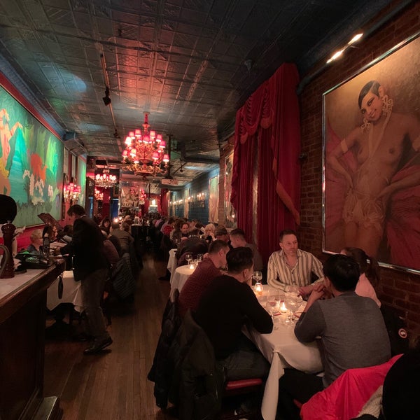 Photo taken at Chez Josephine by Gil C. on 12/23/2019