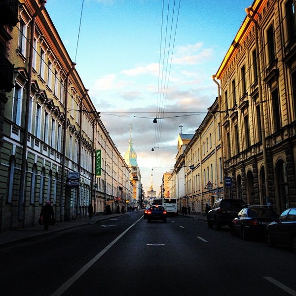 Санкт петербург улица гороховая