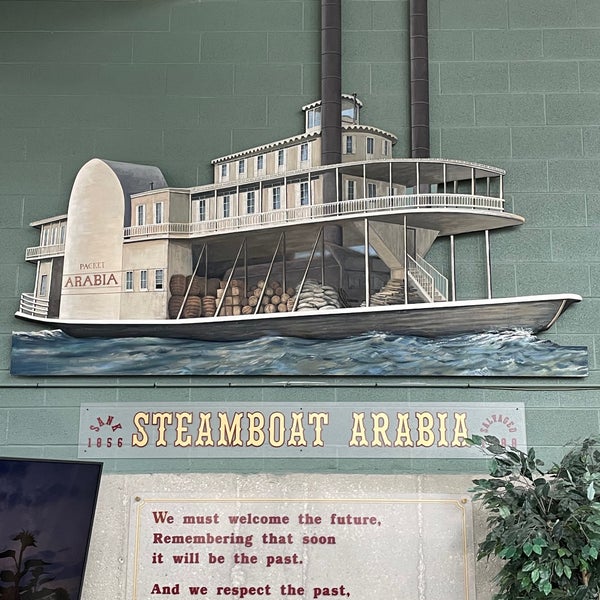 Photo taken at Arabia Steamboat Museum by Brad A. on 1/8/2022