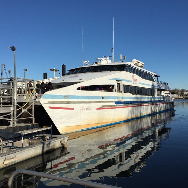 Photo taken at Hy-Line Cruises Ferry Terminal (Hyannis) by Rich T. on 12/4/2015