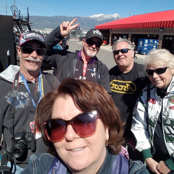 Photo taken at Auto Club Speedway by Sherry B. on 3/15/2019