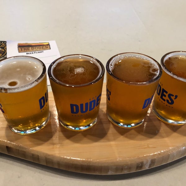 Photo taken at The Dudes&#39; Brewing Co. by Joe S. on 7/12/2018