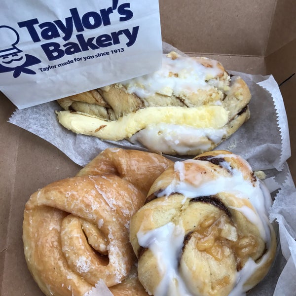 Photo taken at Taylor&#39;s Bakery by Jessica U. on 3/31/2017