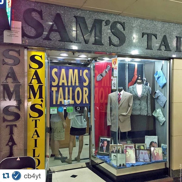 Photo taken at Sam&#39;s Tailor by Rosh M. on 3/8/2016