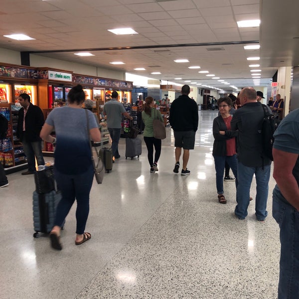 Photo taken at Louis Armstrong New Orleans International Airport (MSY) by Ryan D. on 1/1/2019