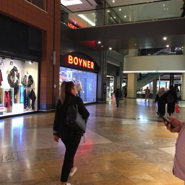 photos at boyner clothing store in istanbul