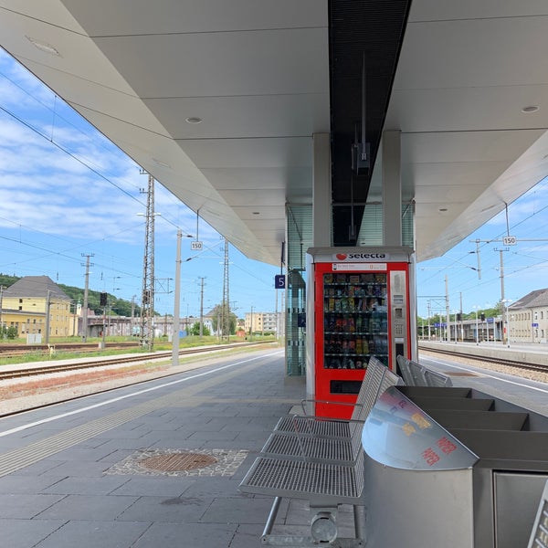 Photo taken at Bahnhof Attnang-Puchheim by Anya S. on 6/8/2019
