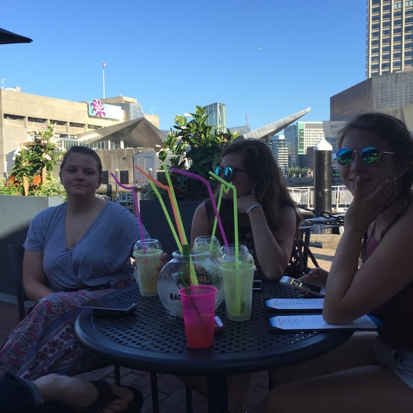 great fishbowl drinks on a summer afternoon