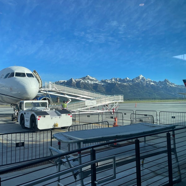 Photo taken at Jackson Hole Airport (JAC) by Yair F. on 6/22/2023