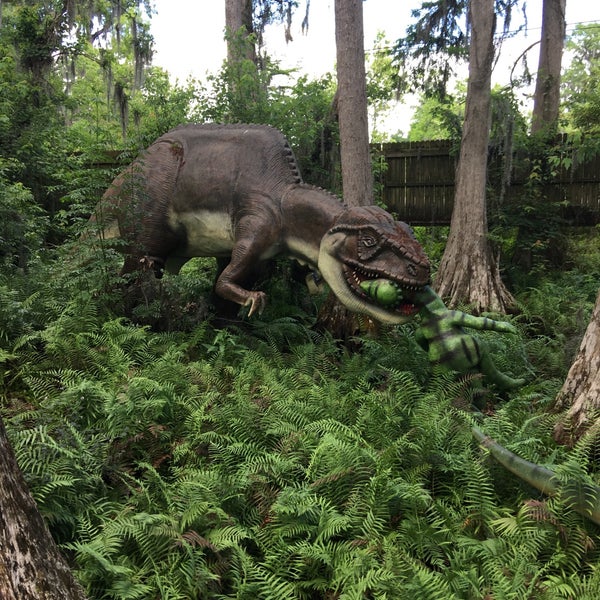 5/1/2019 tarihinde Lola J.ziyaretçi tarafından Dinosaur World'de çekilen fotoğraf