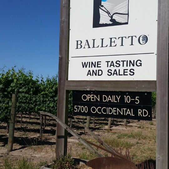 Photo taken at Balletto Vineyards &amp; Winery by Shannon L. on 5/29/2014