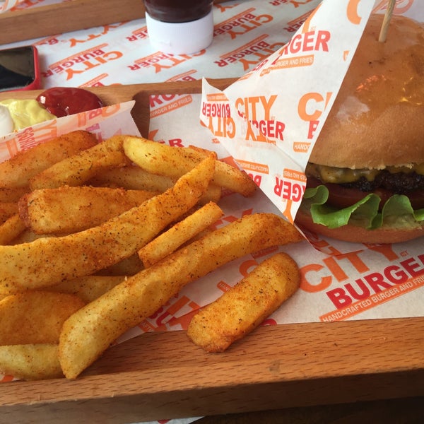 Photo taken at City Burger by Esra S. on 4/5/2019