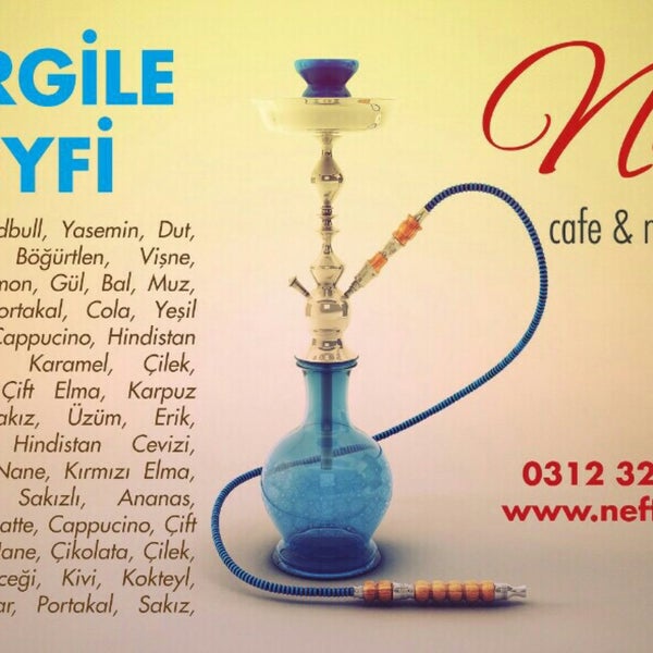 Photo taken at Neff Cafe &amp; Nargile by Mahmoud A. on 6/23/2016