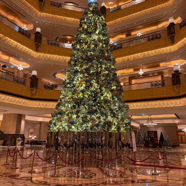 Photo taken at Emirates Palace Hotel by V. on 12/29/2023