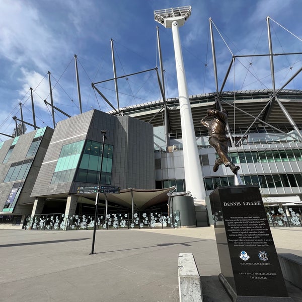 Photo taken at Melbourne Cricket Ground (MCG) by Ryan Z. on 5/22/2023