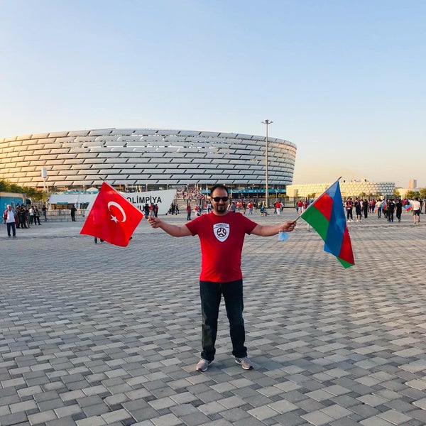 Снимок сделан в Baku Olympic Stadium пользователем 🇹🇷✈️SaFaRi⚓️08🚴🌏 6/16/2021