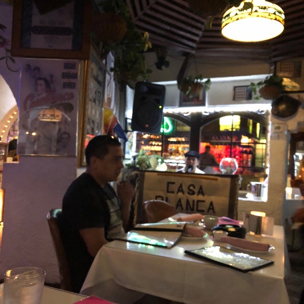 Foto diambil di Casablanca Restaurant oleh Kimmie N. pada 7/3/2018