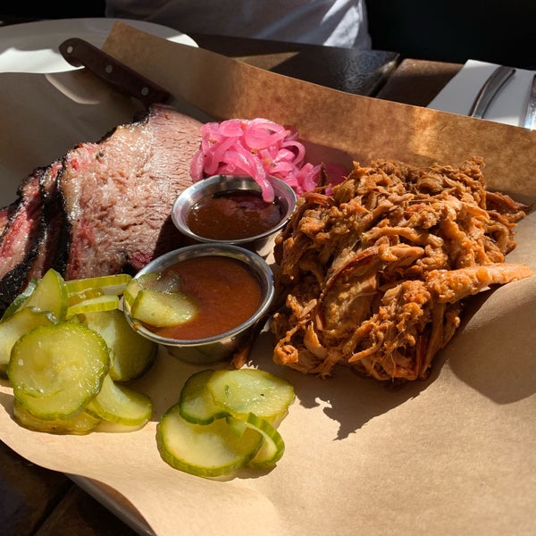 Photo taken at Fancy Hank&#39;s Barbecue Restaurant by Michael B. on 9/5/2019