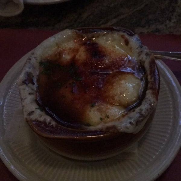 French onion soup is awesome!