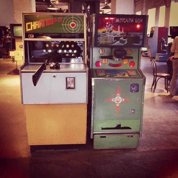кофе в музее советских игровых автоматов москва