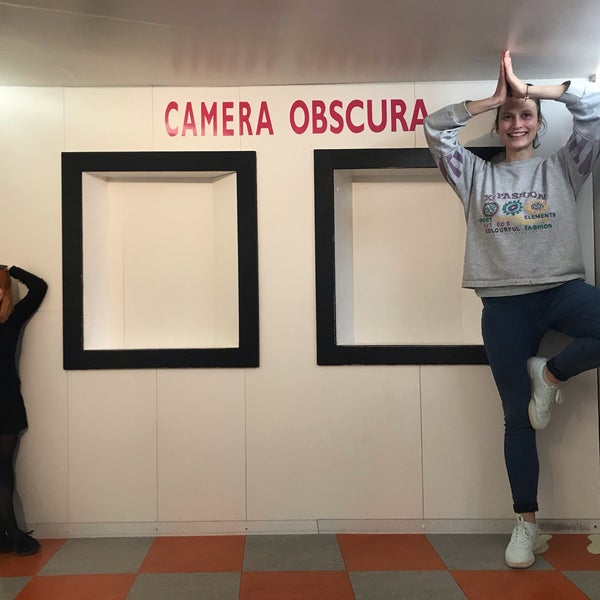 Photo taken at Camera Obscura and World of Illusions by Theodora K. on 1/24/2020