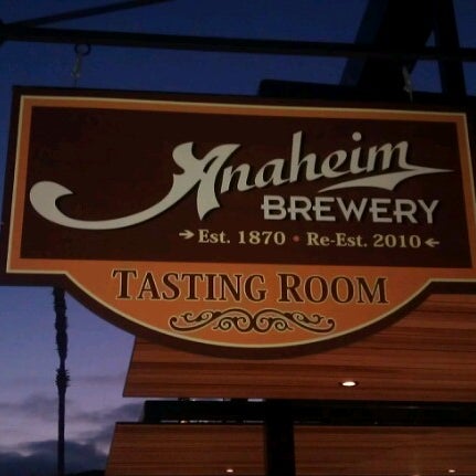 Photo taken at Anaheim Brewery by Chad K. on 10/20/2012