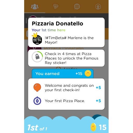Pizzaria Donatello, Pizza place