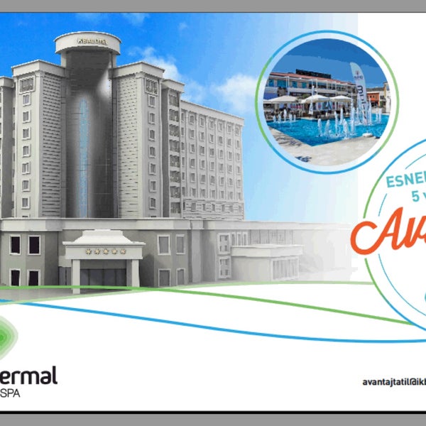 4/29/2013にAli G.がİkbal Thermal Hotel &amp; Spaで撮った写真