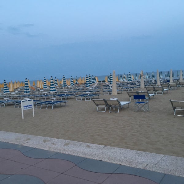 Photo taken at Lido di Jesolo by Laura on 7/22/2016