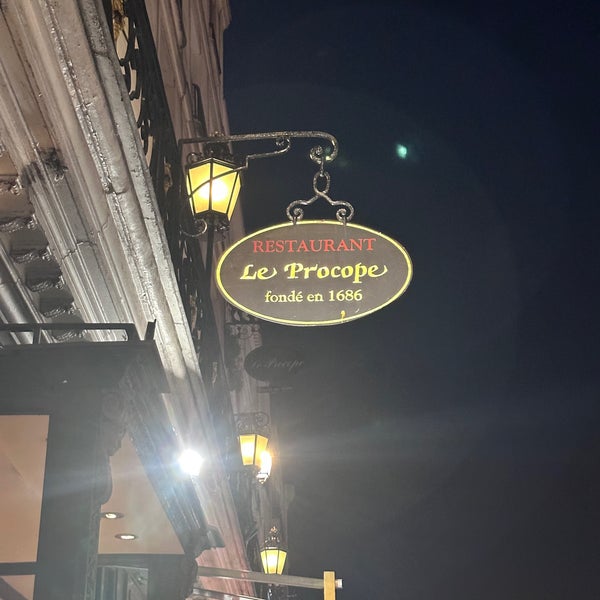 Photo taken at Le Procope by Kevin Y. on 8/23/2023