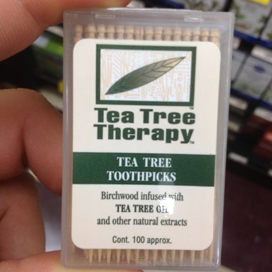 Try the tea tree infused toothpicks! They'll change your life!!