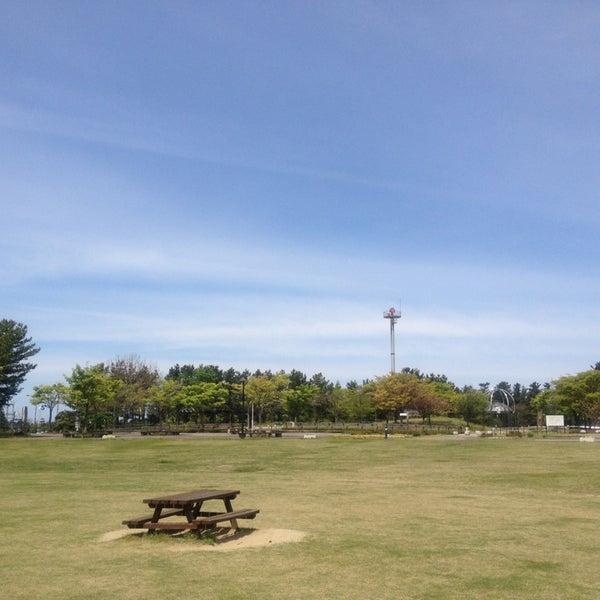 庄内空港緩衝緑地公園 酒田市 山形県