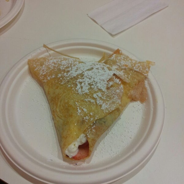 Photo taken at Hazelnuts Creperie by Kevin M. on 5/18/2013