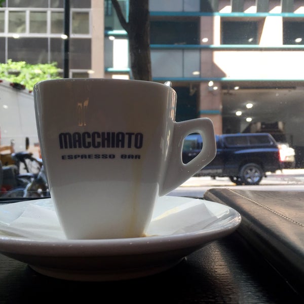 Photo taken at Macchiato Espresso Bar by Deepak S. on 5/23/2016