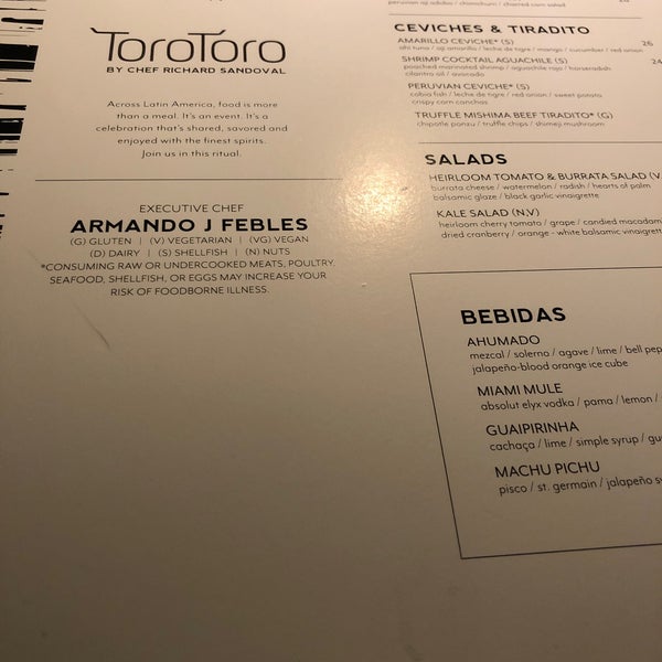 Снимок сделан в Toro Toro Restaurant пользователем Deepak S. 7/12/2022