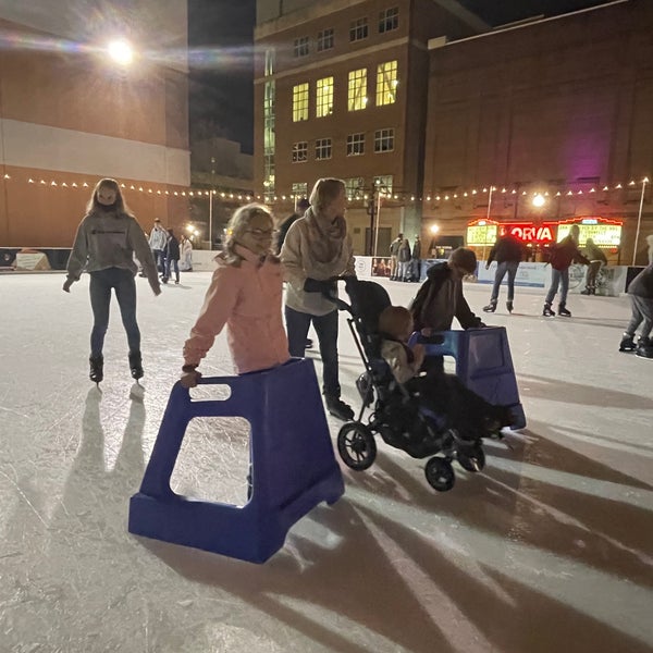 MacArthur On Ice Skating Rink in Norfolk