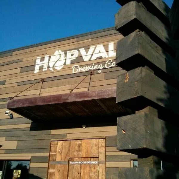 Photo taken at Hop Valley Brewing Co. by Champs C. on 9/19/2013