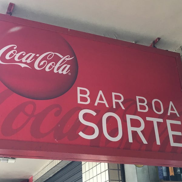 Boa sorte. Boa sorte