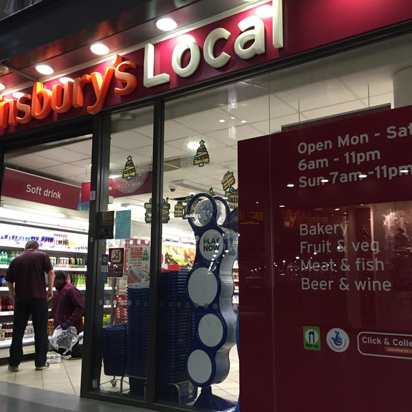 Sainsbury's Local Grocery Store in City Centre
