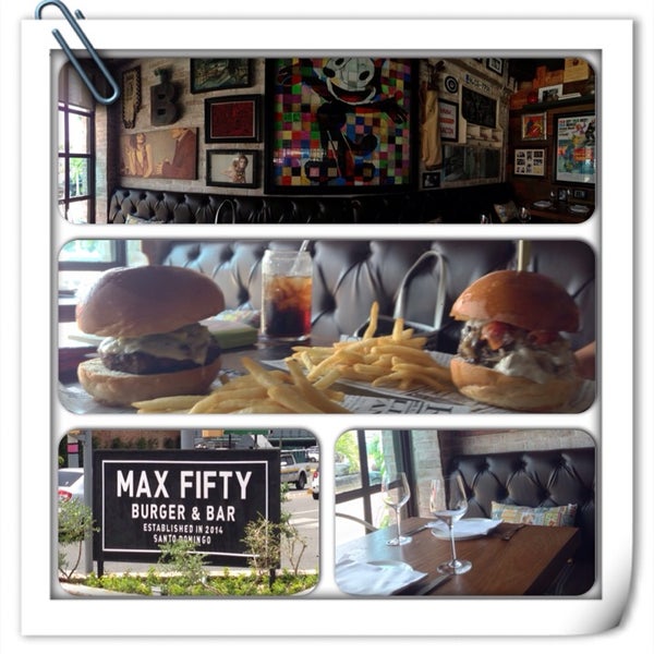 7/2/2014 tarihinde Santiago L.ziyaretçi tarafından Max Fifty Burger &amp; Bar'de çekilen fotoğraf