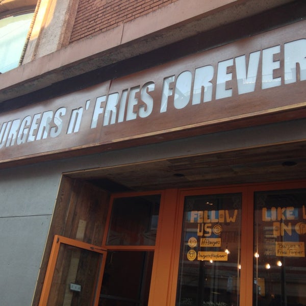 Photo taken at Burgers n&#39; Fries Forever by Ivy O. on 8/19/2013