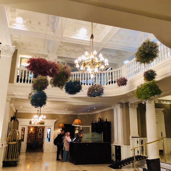 Photo taken at The Balmoral Hotel by John R D. on 5/27/2019