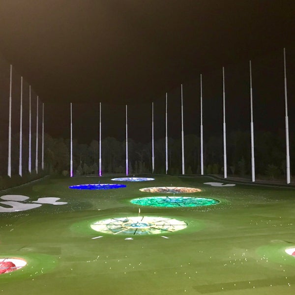Photo taken at Topgolf by Arvind R. on 10/13/2018