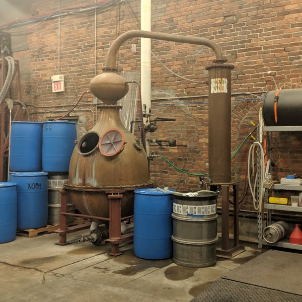 Снимок сделан в Corsair Distillery &amp; Taproom пользователем Adam W. 8/23/2019