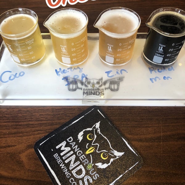 Photo taken at Dangerous Minds Brewing Company by B T. on 10/3/2020