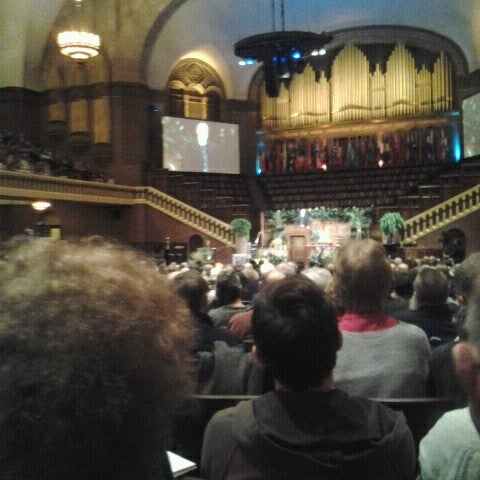Photo taken at The Moody Church by Ryan M. on 2/6/2013