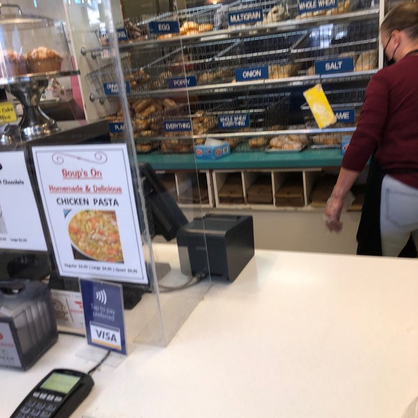 Photo taken at The Bagel Store by Angela K. on 2/25/2021