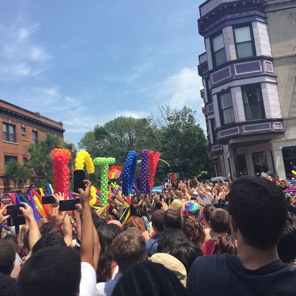 Photo taken at Chicago Pride Parade by Zachary S. on 6/28/2015